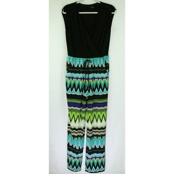 New Directions M Jumpsuit Romper Multicolor - Picture 1 of 6